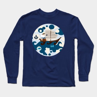 Patrón Naval Long Sleeve T-Shirt